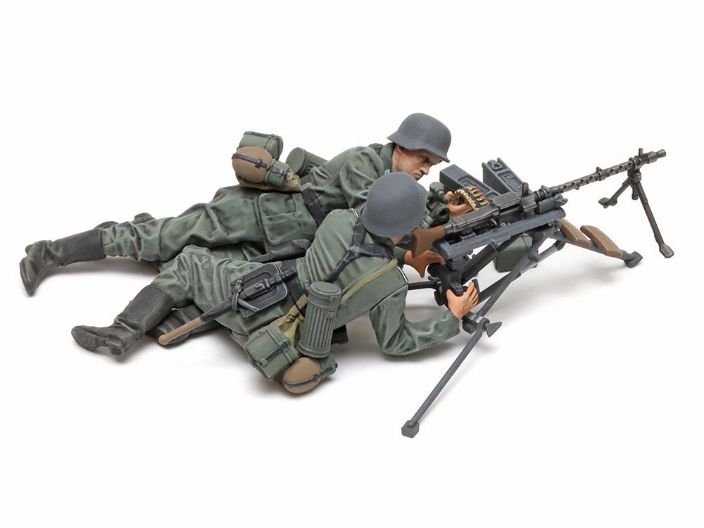 German MG Team Mid-WWII 1/35 Scale Tamiya 35386