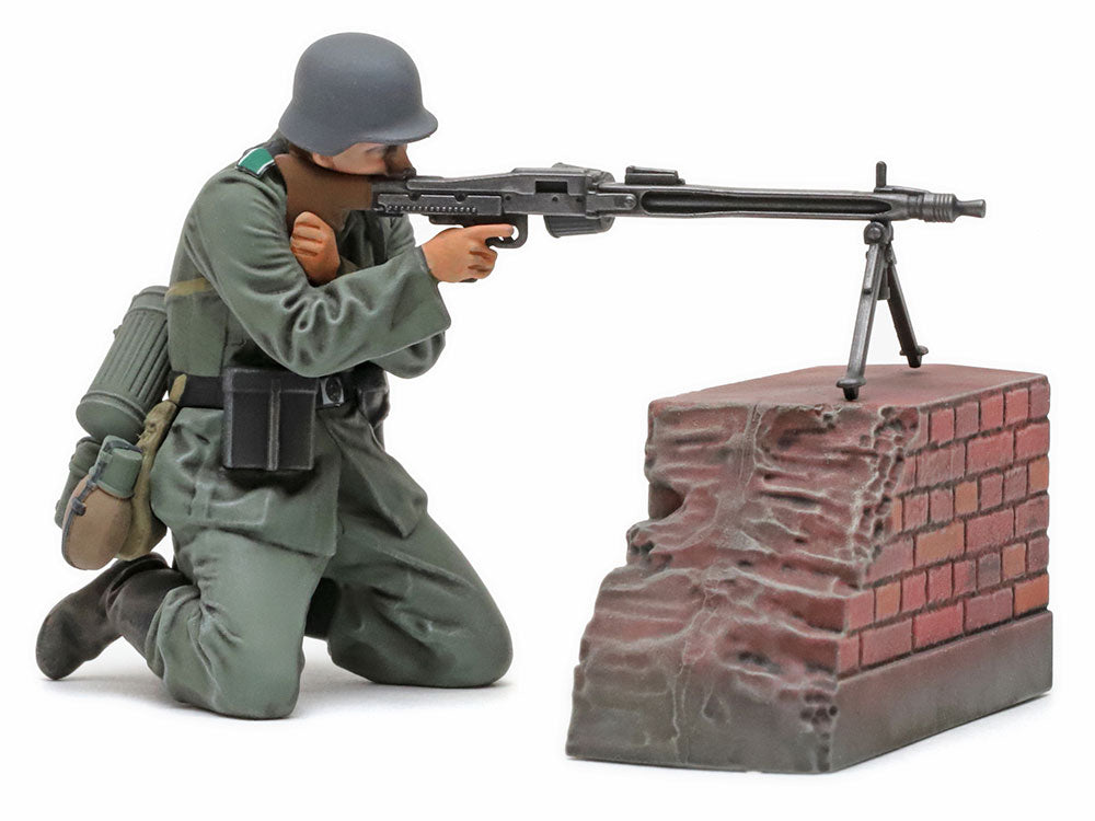 German MG Team Mid-WWII 1/35 Scale Tamiya 35386