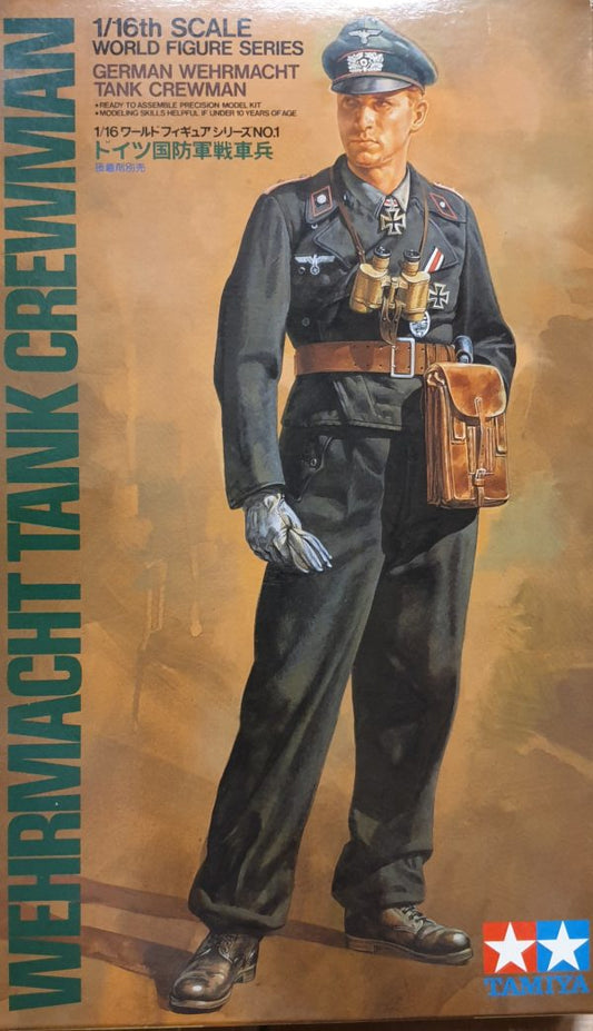 Wehrmacht Tank Crewman 1/16 Scale Tamiya 36301