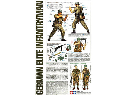 WWII German Elite Infantry 1/16 Scale Tamiya 36303