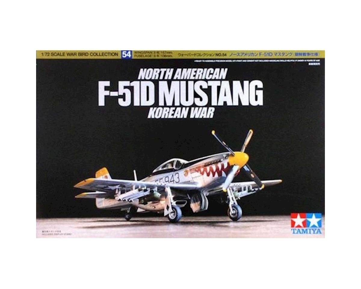 North American F-51D Mustang 1/72 Scale Tamiya 60754