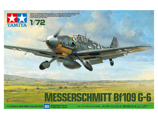 Messerschmitt Bf109 G-6 1/72 Scale Tamiya 60790