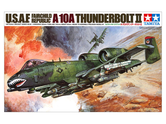 Fairchild Republic A-10A Thunderbolt II 1/48 Scale Tamiya 61028