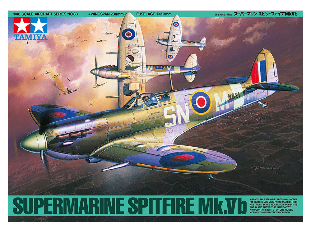 Spitfire Mk.Vb 1/48 Scale Tamiya 61033