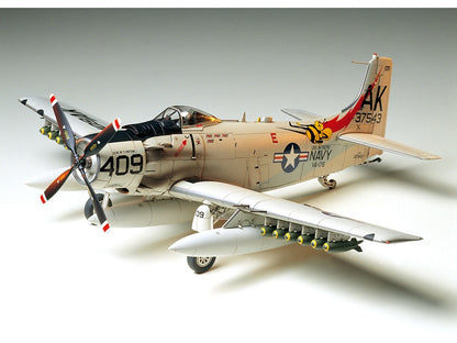Douglas Skyraider AD-6 (A-1H) 1/48 Scale Tamiya 61058
