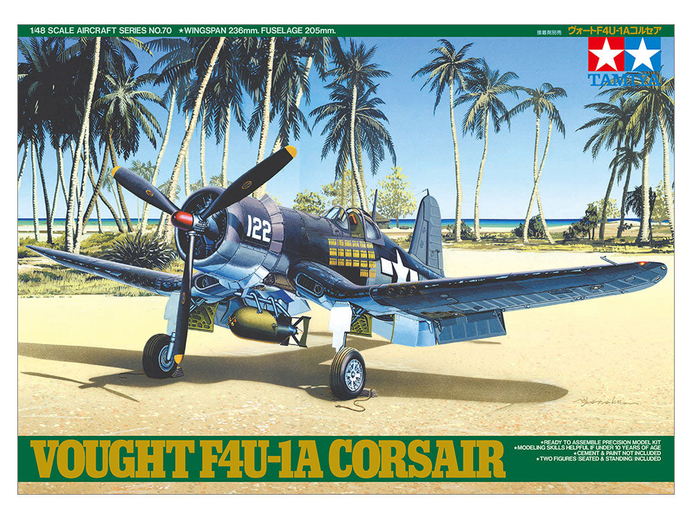 Vought F4U-1A Corsair 1/48 Scale Tamiya 61070