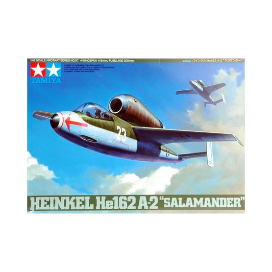 Heinkel He.162 A-2 Salamander - 1/48 Scale Tamiya 61097