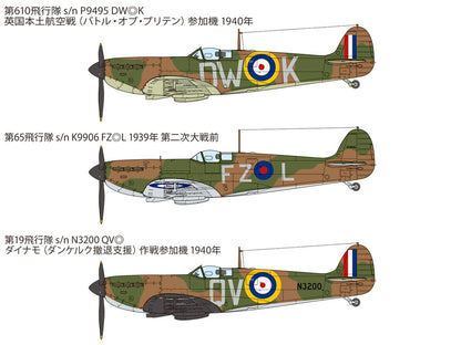 Supermaine Spitfire Mk.I 1/48 Scale Tamiya 61119