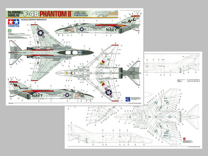 F-4B Phantom II 1/48 Scale Tamiya 61121