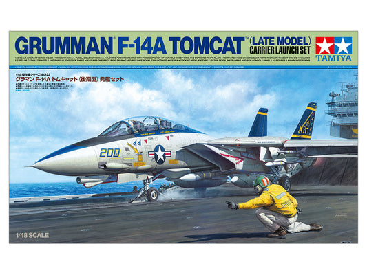 Grumman F-14A Tomcat (Late Model) 1/48 Scale Tamiya 61122