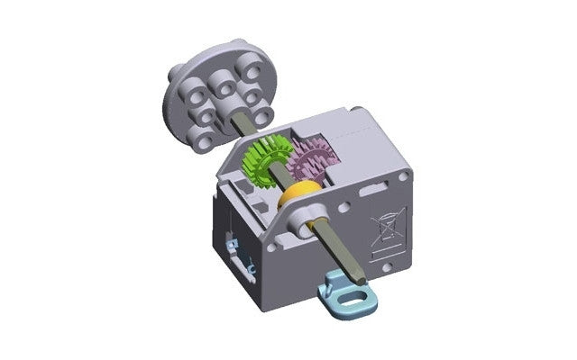 Mini Motor Gearbox Low 4-speed Tamiya 70189