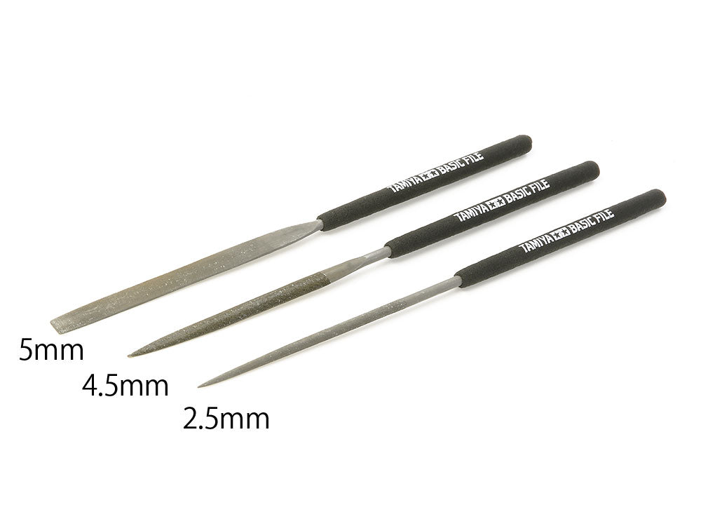 Basic File Set Smooth Double-Cut Tamiya 74104