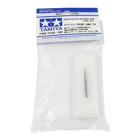Modeler's Knife Pro Blade (Scraper, 5pc) Tamiya 74161