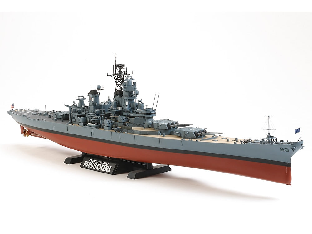 Missouri BB-63 US Battleship - Circa 1991 1/350 Scale Tamiya 78029