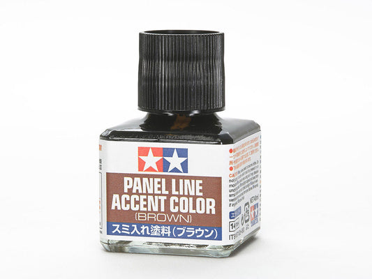 Panel Accent Colour Brown - 40ml - Tamiya 87132