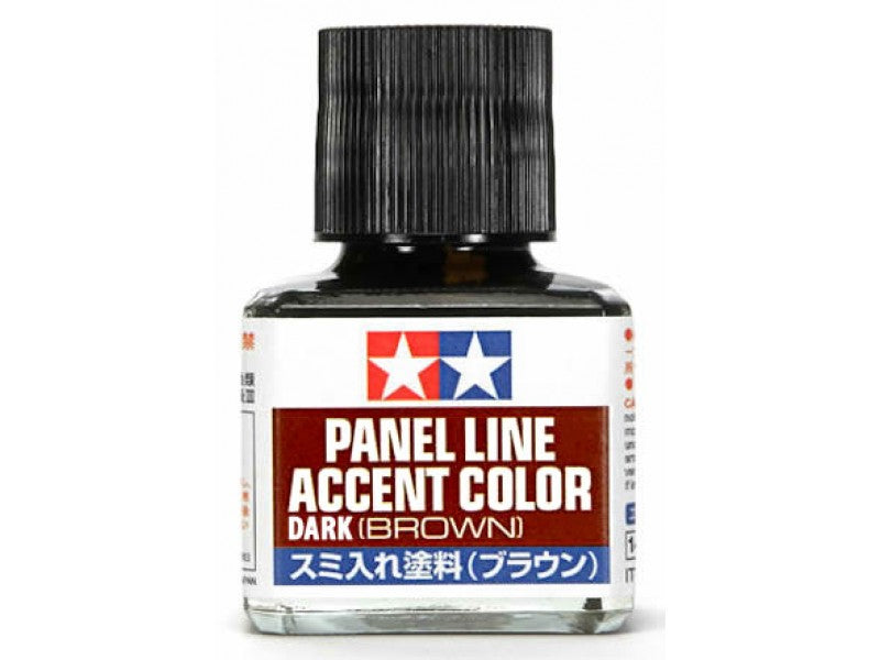 Panel Accent Colour Dark Brown - 40ml - Tamiya 87140