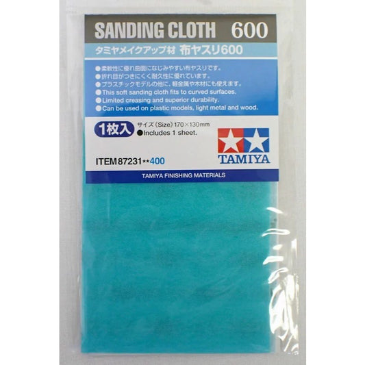 Sanding Cloth #600 Tamiya 87231