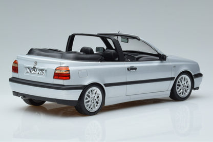VW GOLF CABRIOLET  SILVER 1995 1/18 Scale NOREV MTDNOR188468
