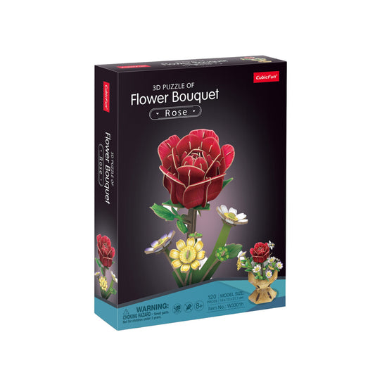 Flower Bouquet - Rose – 120pcs CubicFun CFW3301H