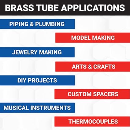 5/16" Brass Round Tube 12" .014 Wall  1 pcs - K&S - K&S8133