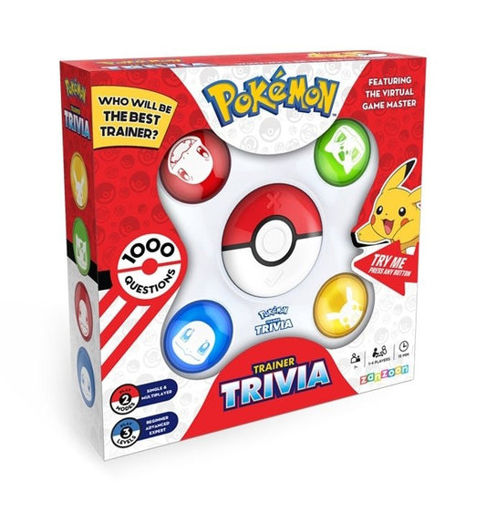 Pokemon Trainer Trivia Zanzoon Games ZA1120110